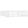 Outdoor Dog Kennel Galvanized Steel 299.2"x299.2"x72.8"