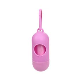Pet Trash Bag Dog Poop Bags For Waste Refuse Cleanup (Color: Pink)